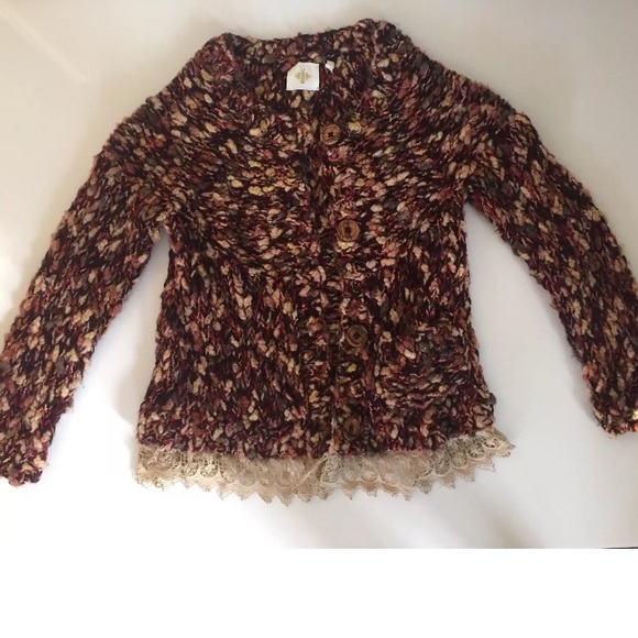 ❤️SOLD❤️HWR Anthropologie Woven Sweater - Picture 2 of 8